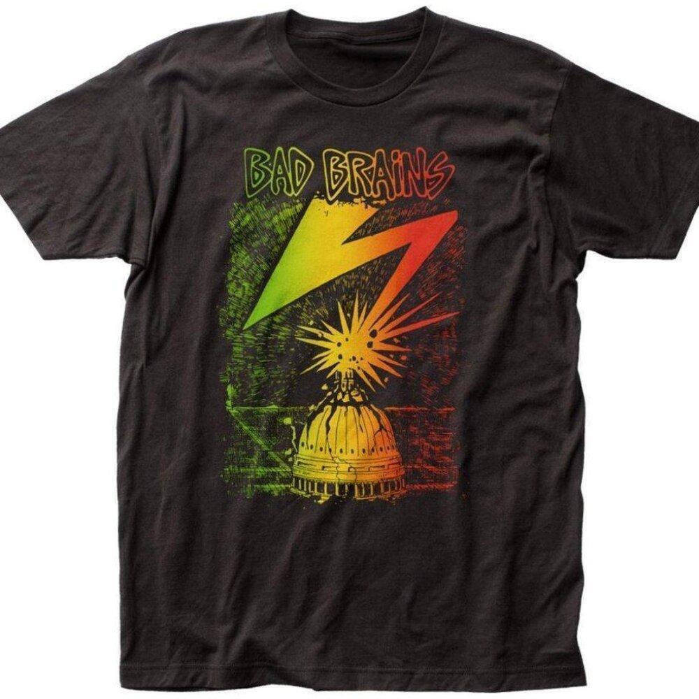 Bad Brains Rasta Fade Retro Music Band Unisex T Shirt 81